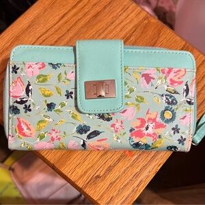 Floral Mint Green Women's Bag